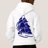 Kapitein Zeilboot Anker Zeevaart Design (Achterkant)