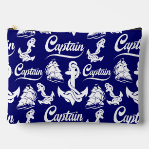 Kapitein Zeilboot Anker Zeevaart Design Etui