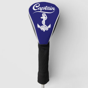 Kapitein Zeilboot Anker Zeevaart Design Golfheadcover