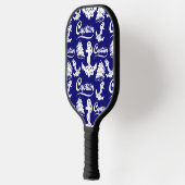 Kapitein Zeilboot Anker Zeevaart Design Pickleball Paddle (Links)