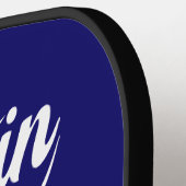 Kapitein Zeilboot Anker Zeevaart Design Pickleball Paddle (Links Detail)