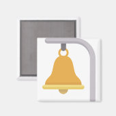 Kapitein's Bell Magneet (Voorkant / Achterkant)