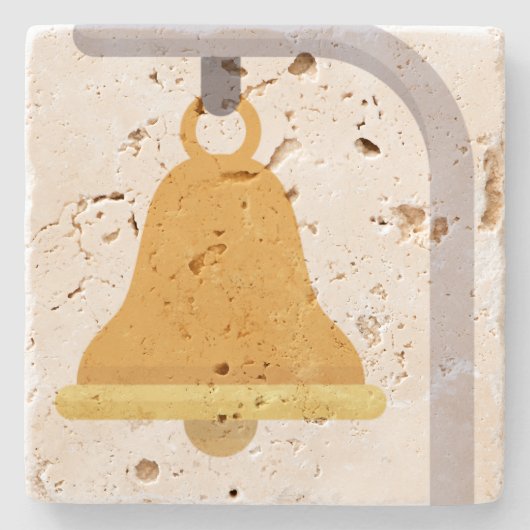 Kapitein's Bell Stenen Onderzetter (Voorkant)
