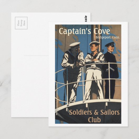 Kapitein's Cove Briefkaart (Voorkant / Achterkant)