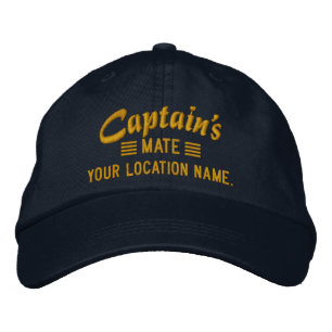 Kapitein's MATE personaliseer het! geborduurd pet