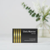 Kapitein's Stripes Visitekaartje (Staand voorkant)