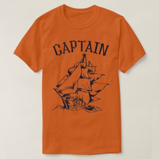  Kapiteinschip Varen Zeilen Yachting Mari T-shirt (Design voorkant)