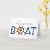 Kapiteinsschip Kaart (Gele Bloem)