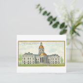 Kapitoolgebouw in Jefferson City, Missouri Briefkaart (Staand voorkant)