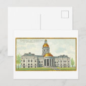 Kapitoolgebouw in Jefferson City, Missouri Briefkaart (Voorkant / Achterkant)