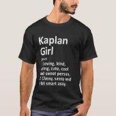 Kaplan Meisje La Louisiana Grappige Stad Home Root T-shirt (Voorkant)