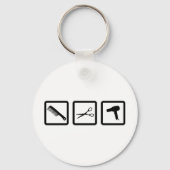 kapmessen sleutelhanger (Voorkant)