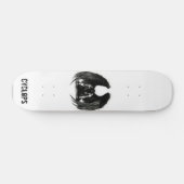 kapot gegaan skateboard (Horizontaal)