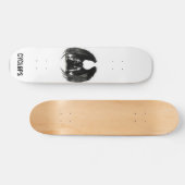 kapot gegaan skateboard (Horizontaal)