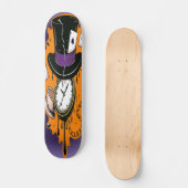 Kapot Tijd Mad Hatter  Persoonlijk Skateboard (Voorkant)