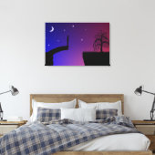 Kapotte Brug Canvasprint Canvas Afdruk (Insitu (Slaapkamer))