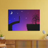 Kapotte Brug Canvasprint Canvas Afdruk (Insitu (Woonkamer))