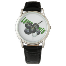 kapotte en Logo, Horloge