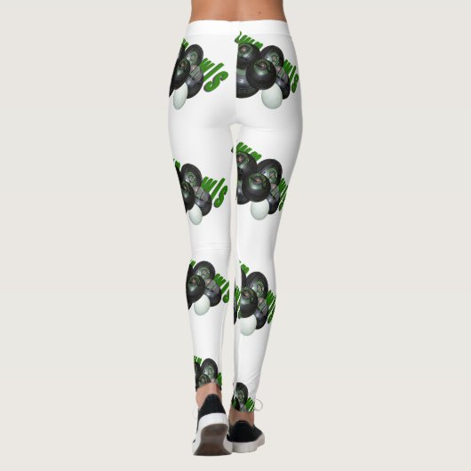 kapotte en Logo, Leggings (Achterkant)