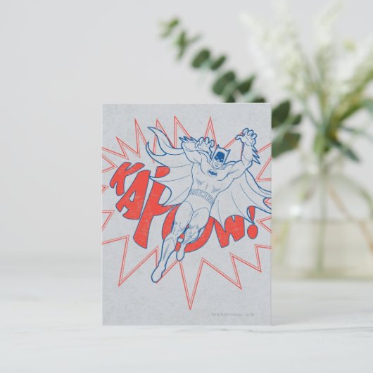 KAPOW! Batman Graphic Briefkaart (Staand voorkant)