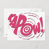 KAPOW! BRIEFKAART (Voorkant / Achterkant)