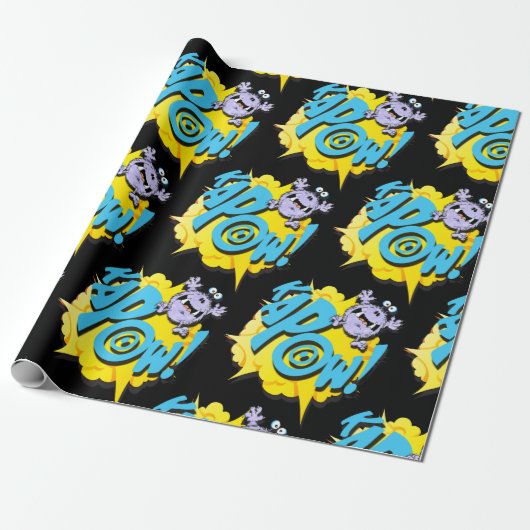 Kapow Cadeaupapier (Uitgerold)