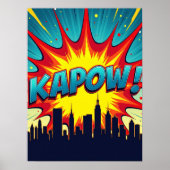 KAPOW! Comic Book Pop Art Explosion Poster (Voorkant)