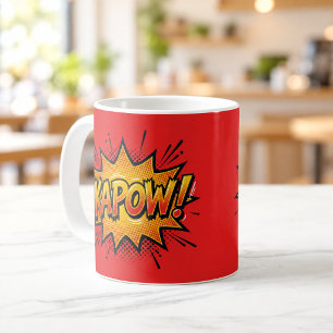 KAPOW Comic Book Pop Art Rode Mok
