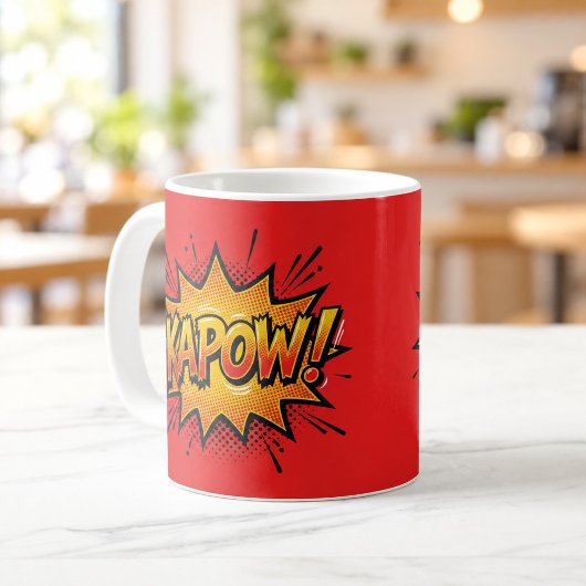 KAPOW Comic Book Pop Art Rode Mok