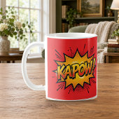 KAPOW Comic Book Pop Art Rode Mok