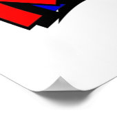 KAPOW Comic Book Style Poster (Hoek)