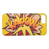 KAPOW Leuke Retro Strip Pop Art Case-Mate iPhone Case (Achterkant (Horizontaal))