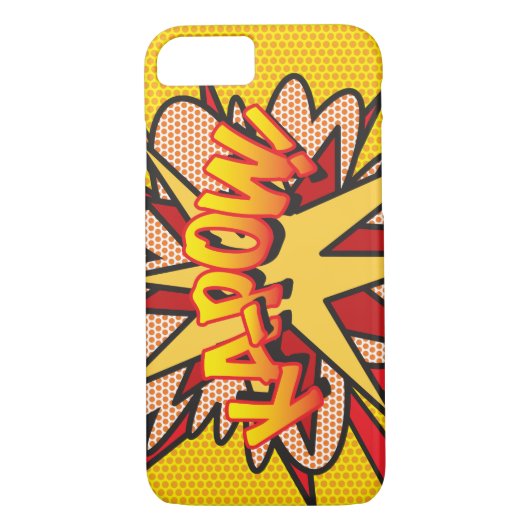 KAPOW Leuke Retro Strip Pop Art Case-Mate iPhone Case (Achterkant)
