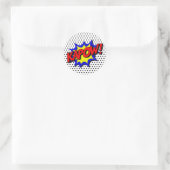 Kapow Pop Art Superpower Hero Verjaardag Stickers (Tas)