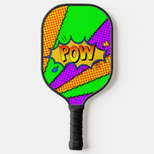 Kapow Popart Cartoon Pickleball Paddle