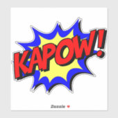 Kapow! Retro Comic Sticker Blast (Vel)