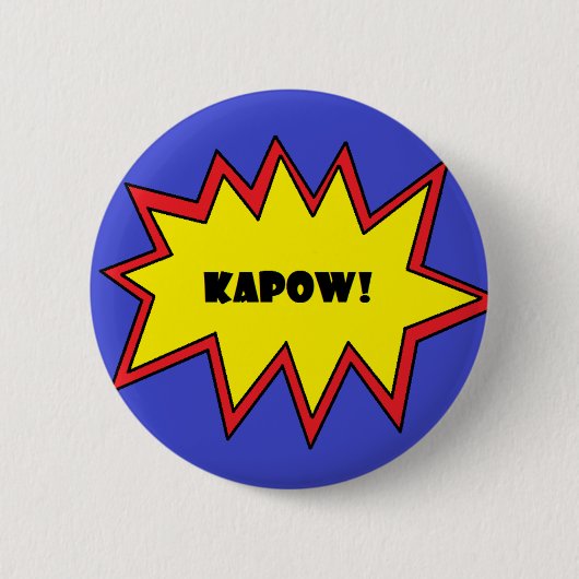Kapow! Ronde Button 5,7 Cm (Voorkant)