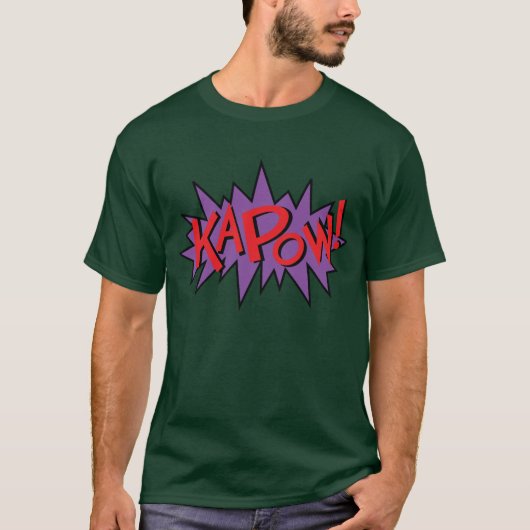 kapow t-shirt (Voorkant)