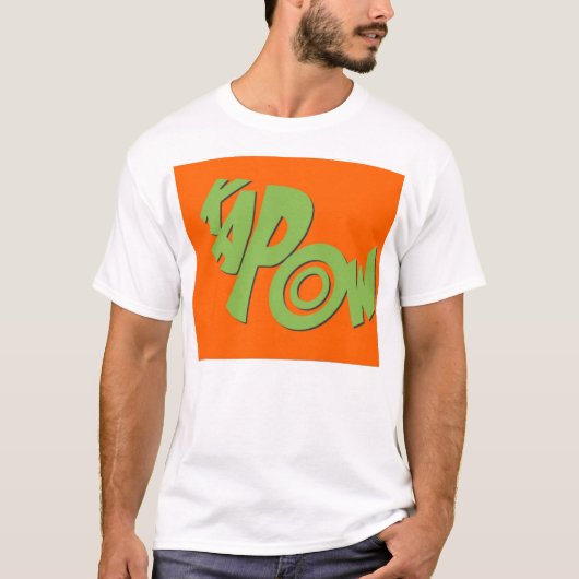 kapow t-shirt (Voorkant)