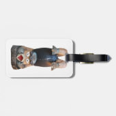 Kappa 河 童 Handstand Bagagelabel (Achterkant horizontaal)