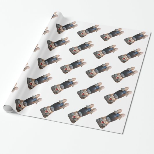 Kappa 河 童 Handstand Cadeaupapier (Uitgerold)