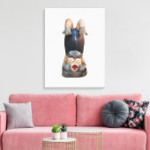 Kappa 河 童 Handstand Canvas Afdruk (Insitu (Woonkamer))