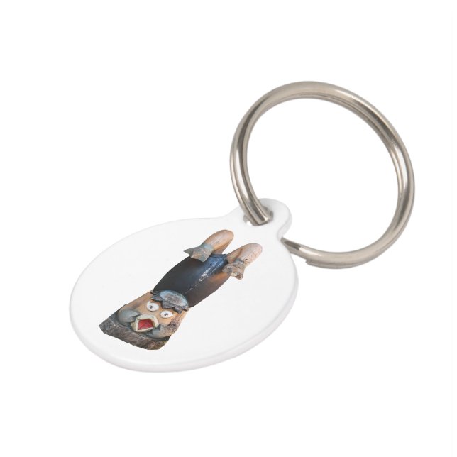 Kappa 河 童 Handstand Huisdierpenning (Zijkant)