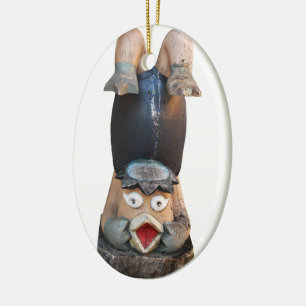 Kappa 河 童 Handstand Keramisch Ornament