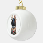 Kappa 河 童 Handstand Keramische Bal Ornament (Rechts)