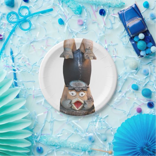 Kappa 河 童 Handstand Papieren Bordje (Feest)