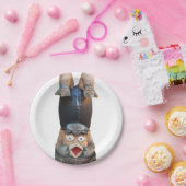 Kappa 河 童 Handstand Papieren Bordje (Feest)