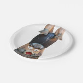 Kappa 河 童 Handstand Papieren Bordje (Gekanteld)