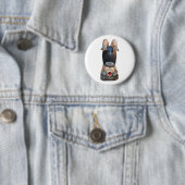 Kappa 河 童 Handstand Ronde Button 5,7 Cm (In situ)