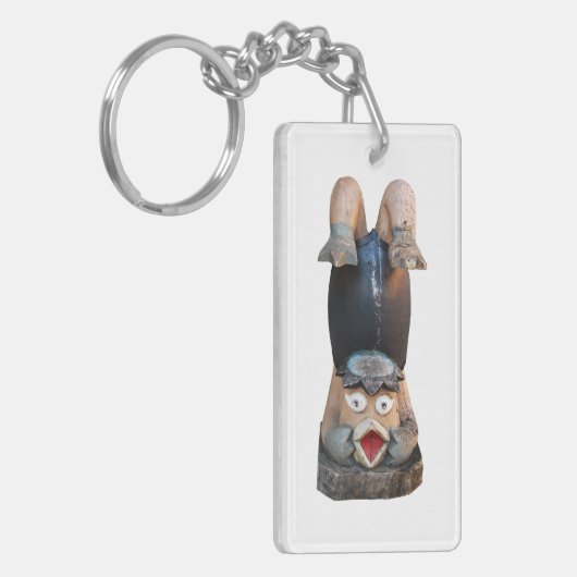 Kappa 河 童 Handstand Sleutelhanger (Voorkant Links)